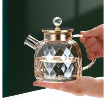 Ấm pha trà có lọc trà bằng lò xo inox